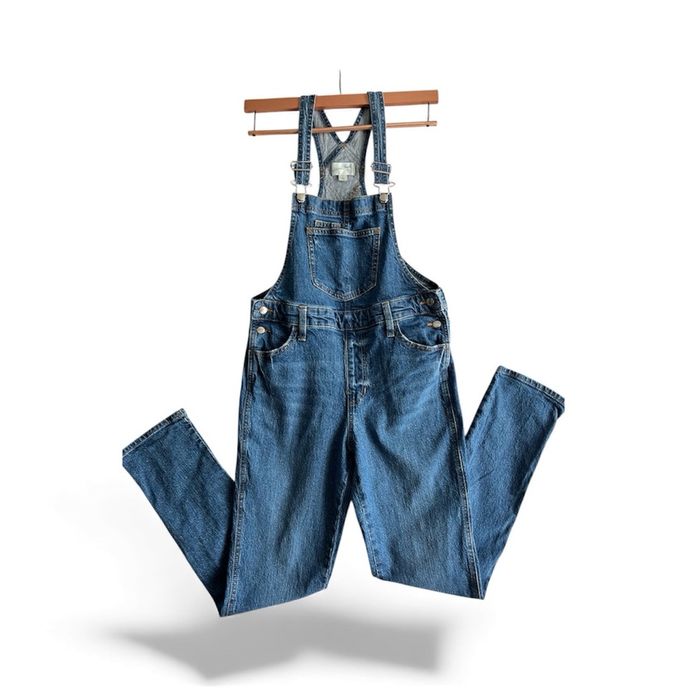 Universal Thread Blue Denim Overalls Sz 4